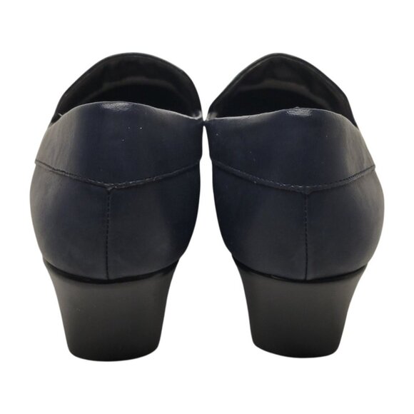 LIFE STRIDE Woman's NAVY BLUE Loafer Shoes Pump Slip On SIMPLY COMFORT size 8 - Picture 5 of 6